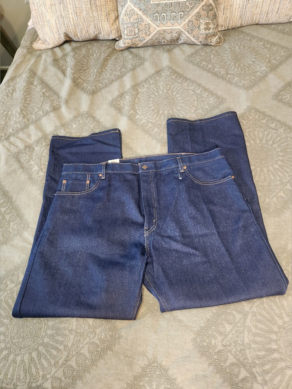 Levi's 517 Dark Blue Straight Leg Jeans